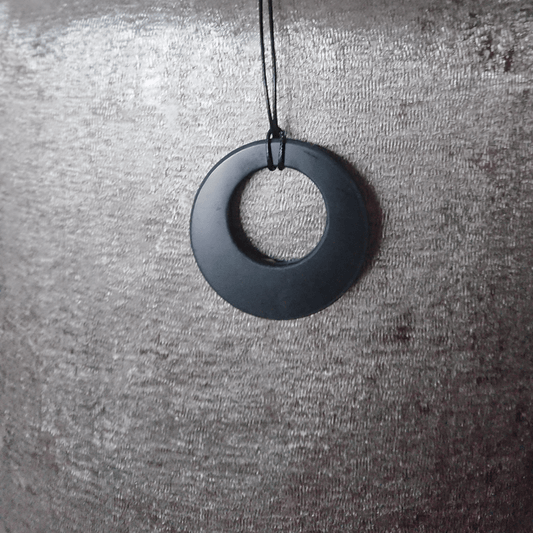 Harness the Power of the Full Moon with our Shungite Pendant